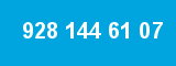 928 144 61 07 928 144 61 07